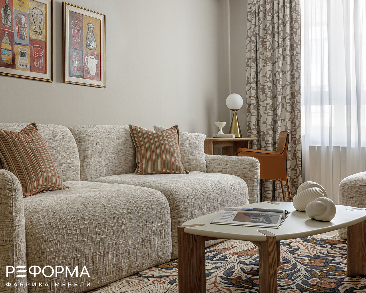 Комплексное интерьерное решение для квартиры в Уфе (ЖК 