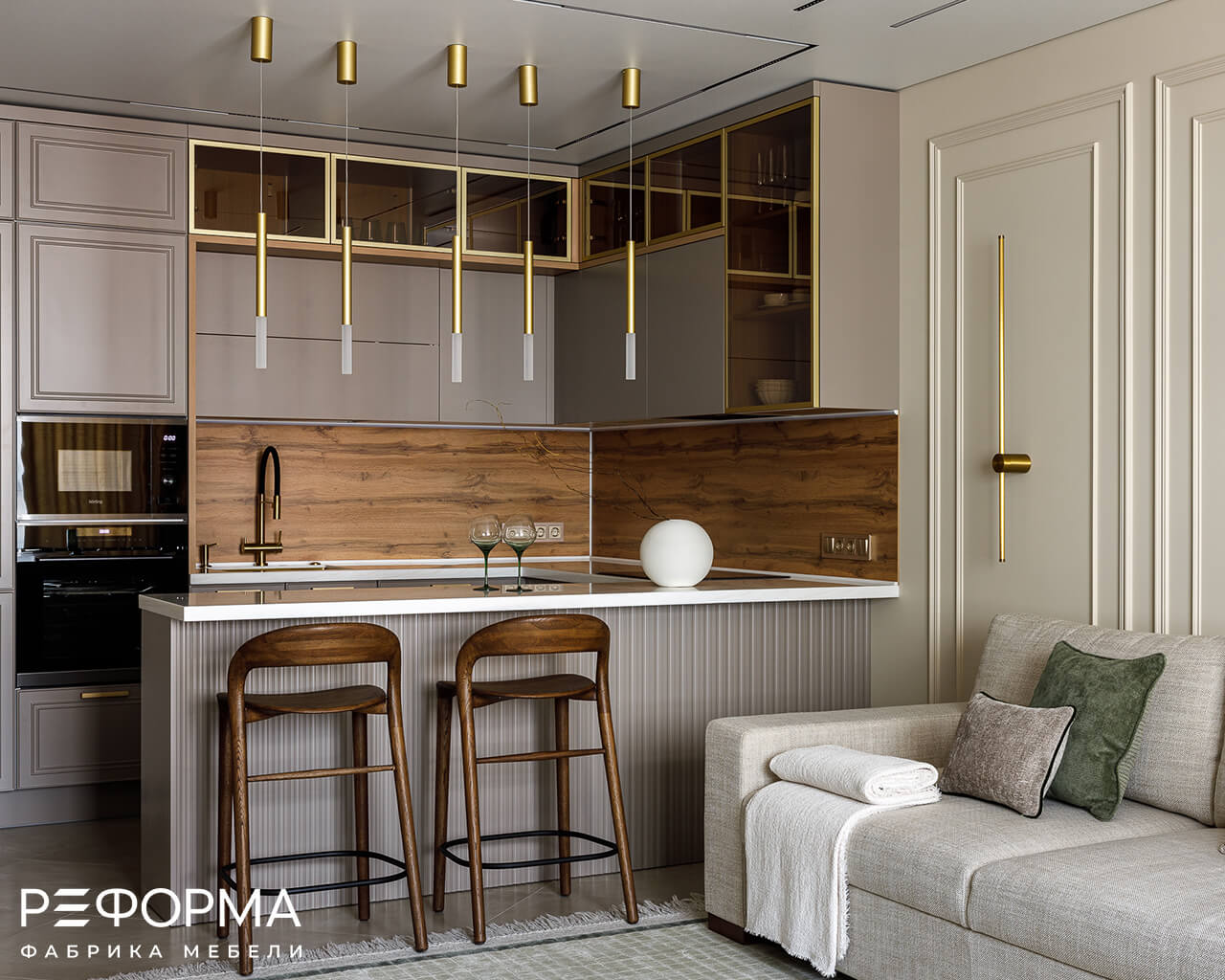 Кухня-гостиная