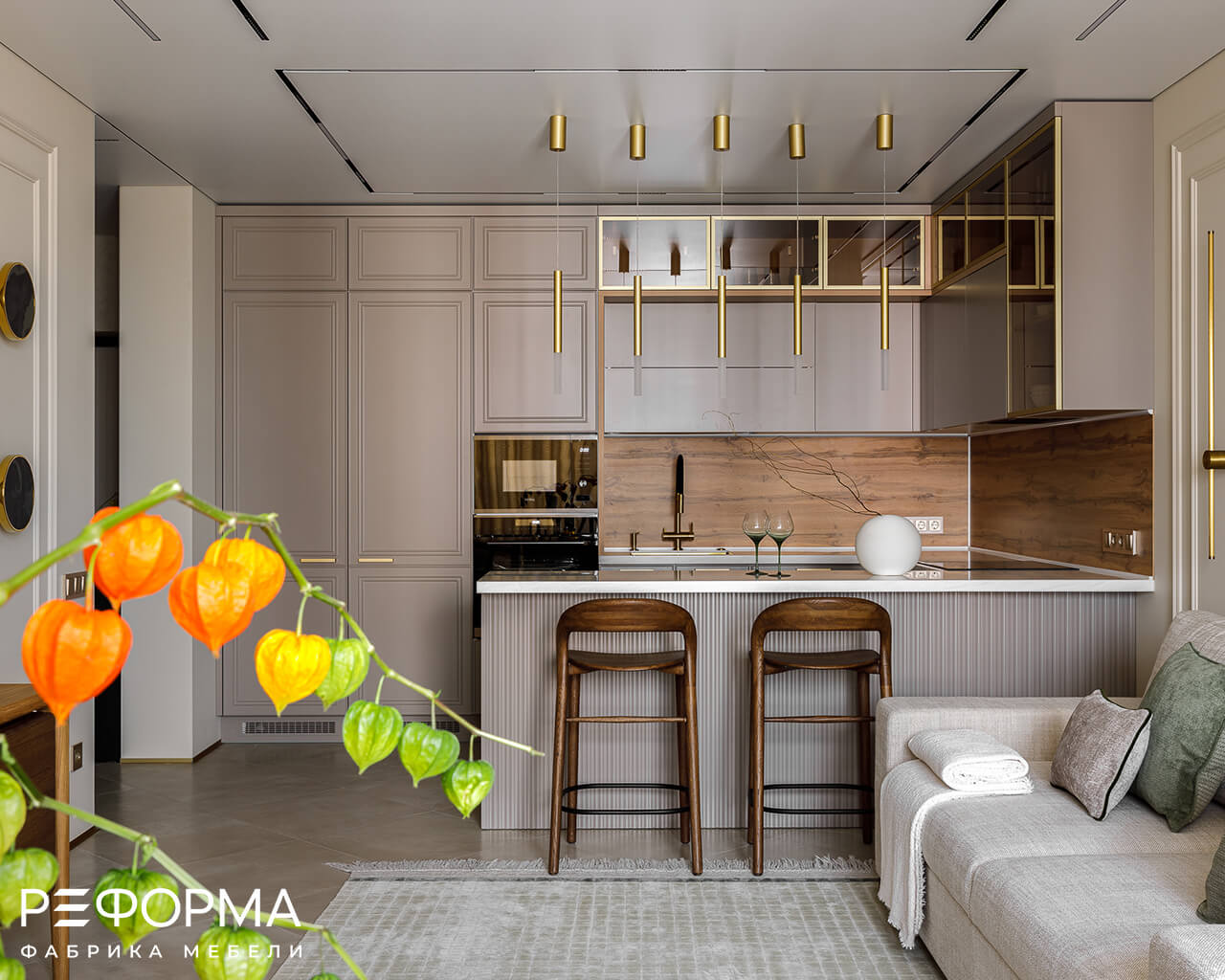 Кухня-гостиная