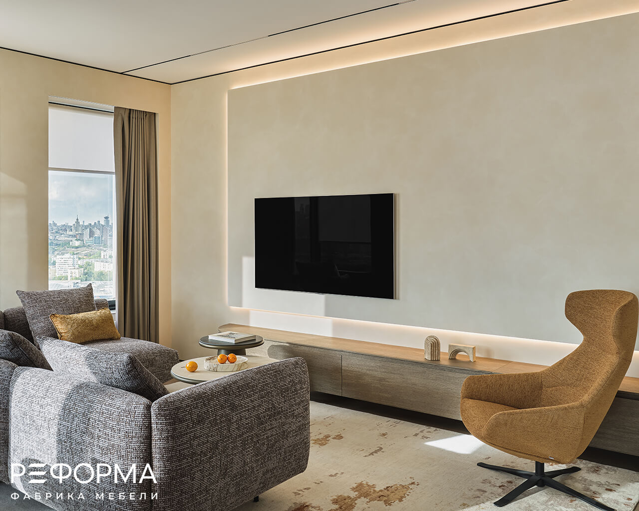 Кухня-гостиная