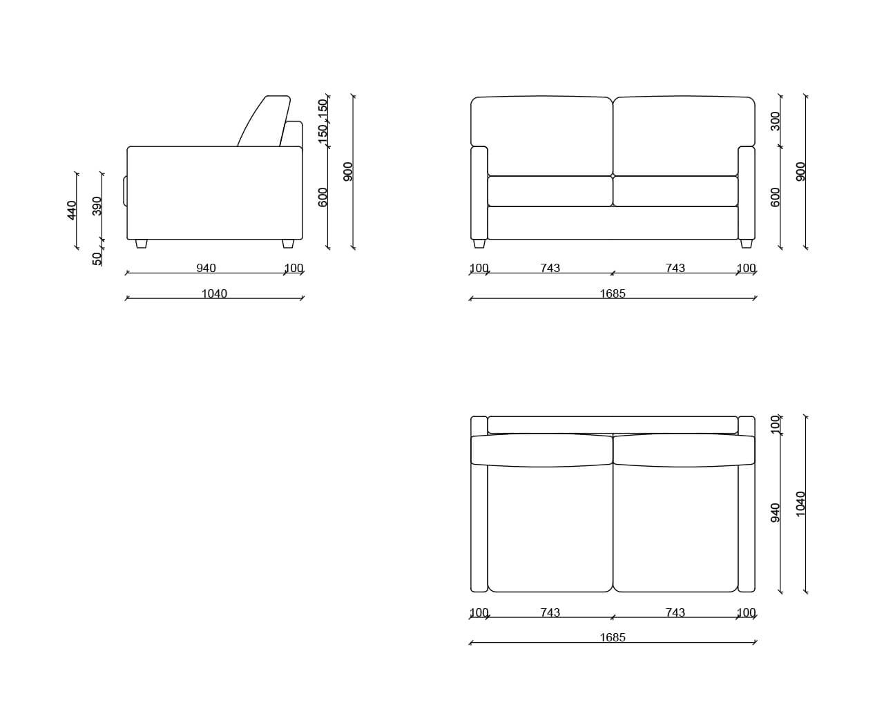 007 Мягкая мебель для гостиной