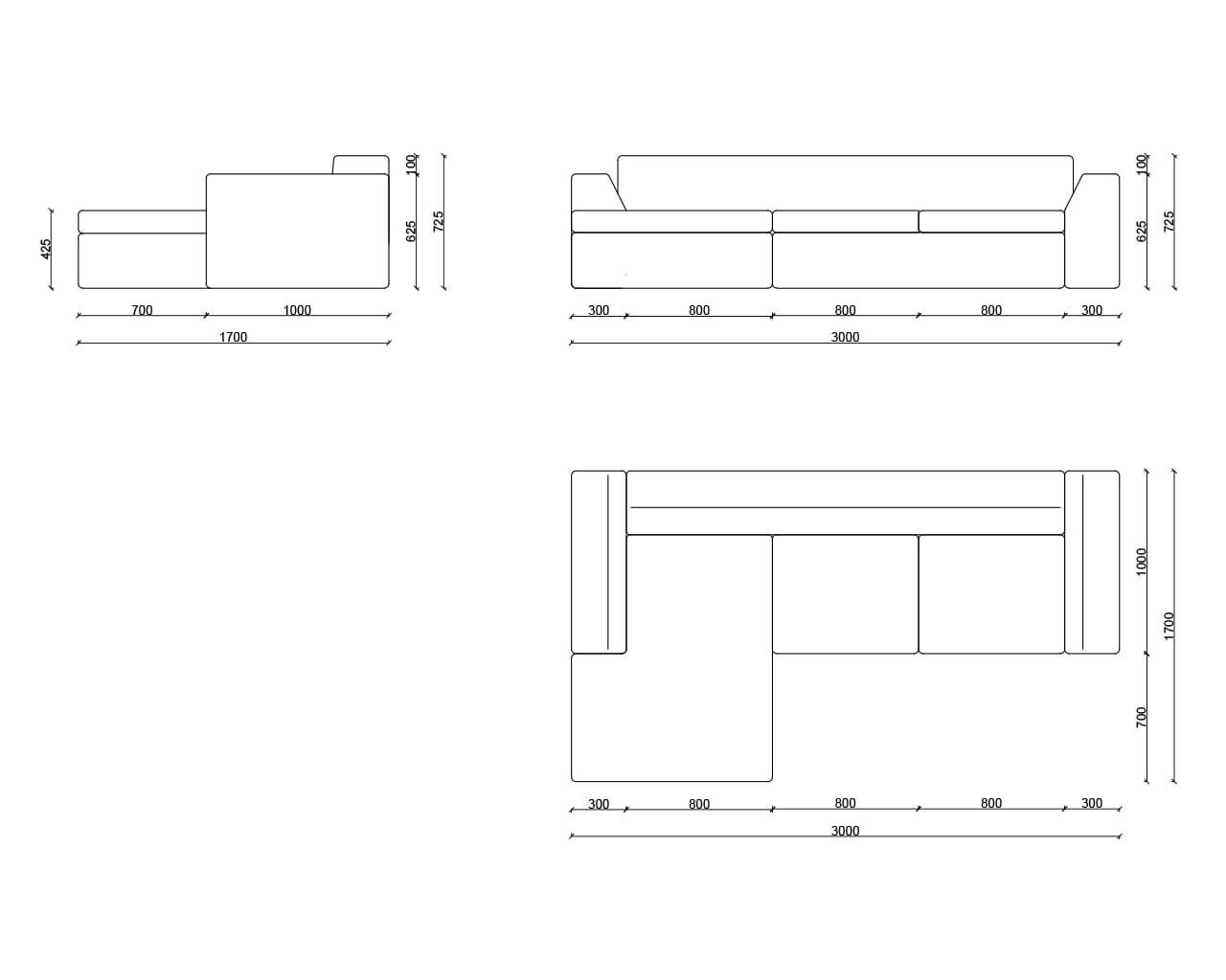 010 Мягкая мебель для гостиной