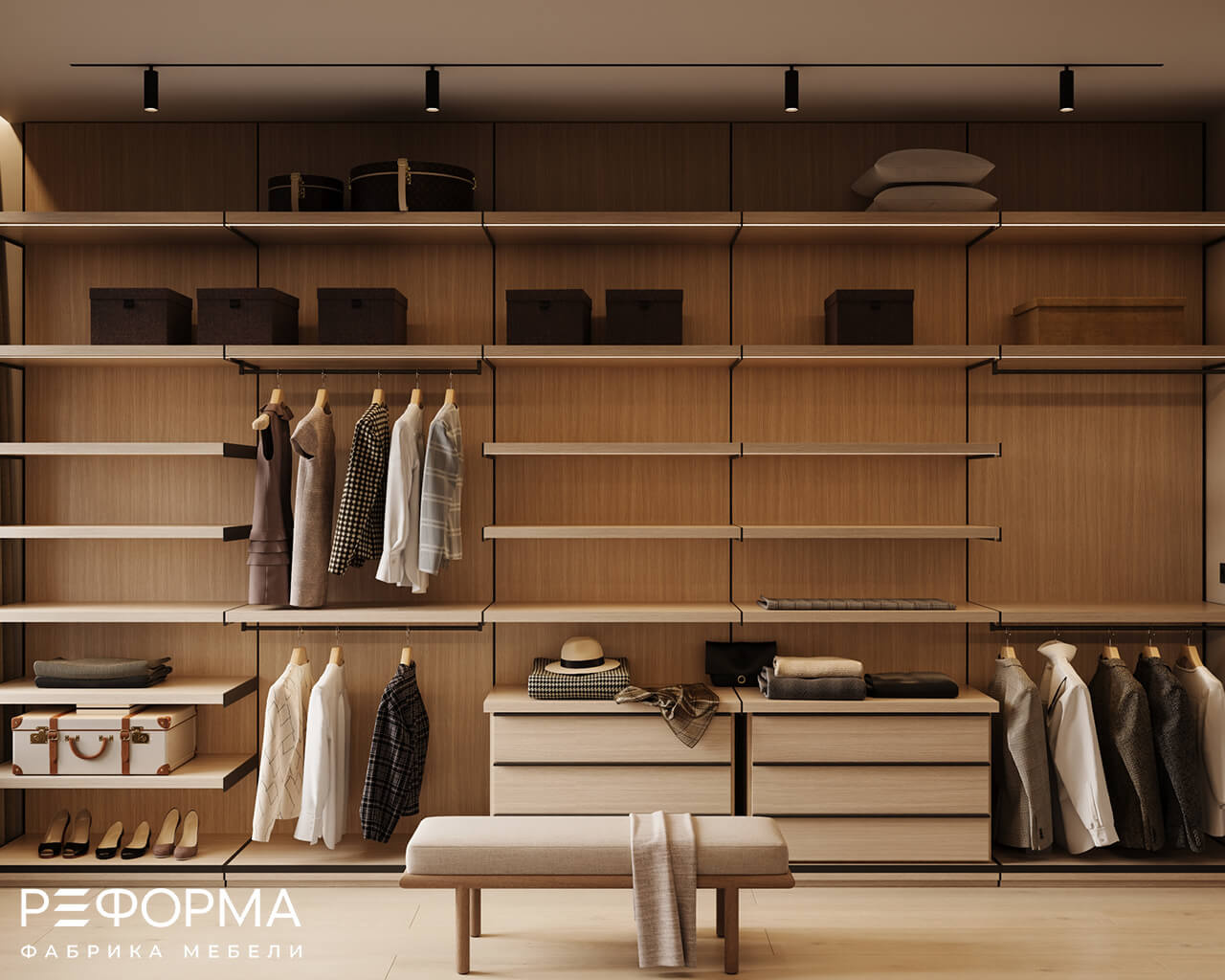 021 Гардеробная