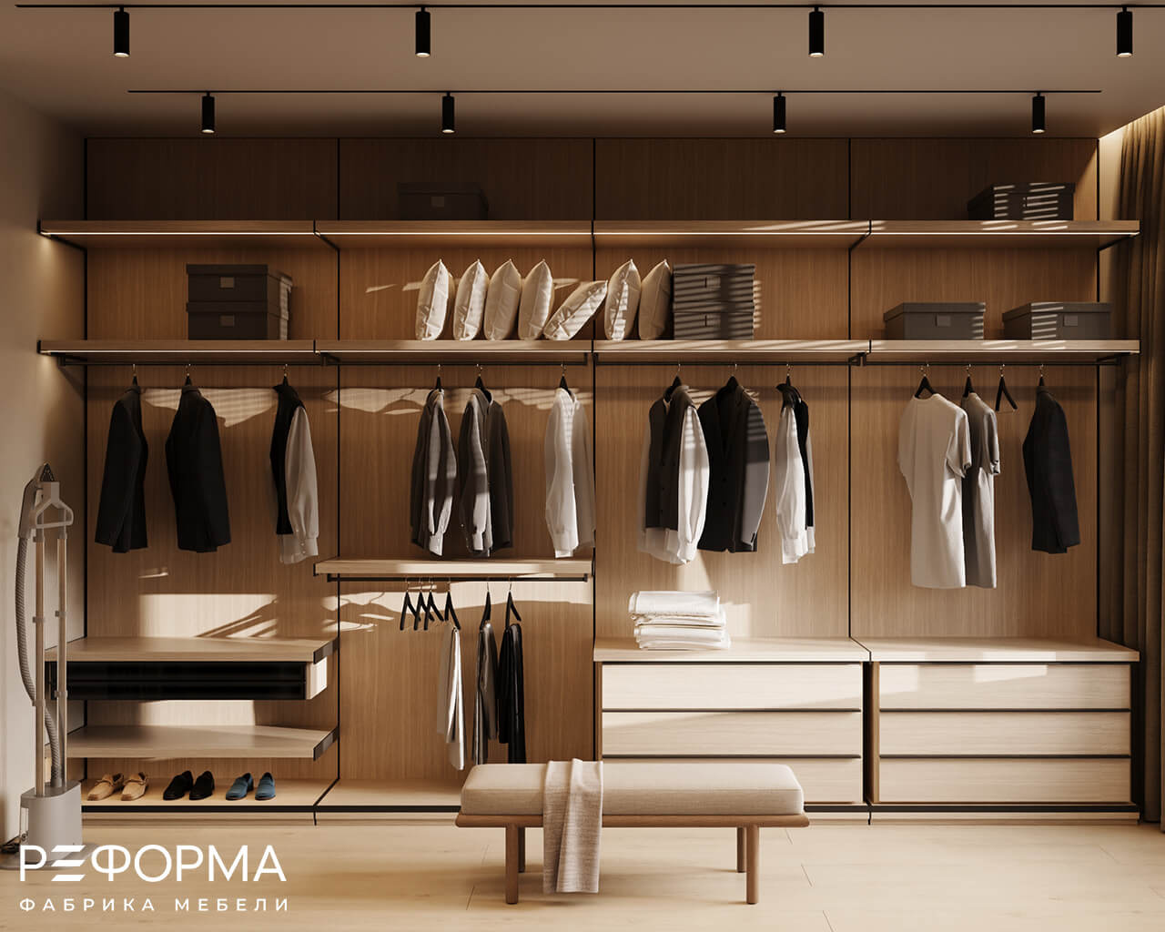 022 Гардеробная